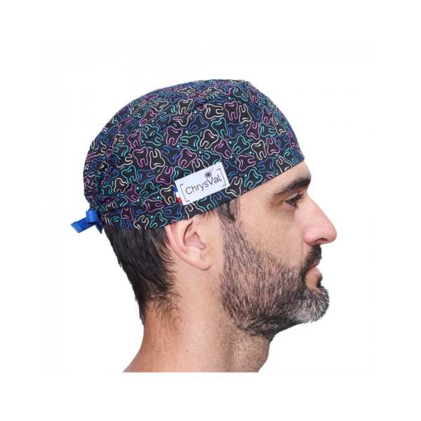 Gorra médica Fluor 100% algodón Chrysval (211-002)