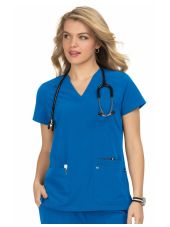 Koi Medical Blouse Woman "Hustle and Heart", collection Koi Next Gen (1019)