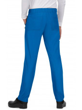Pantalon médical Homme Koi "Make it Happen", collection Koi Next Gen (609-) bleu royal dos