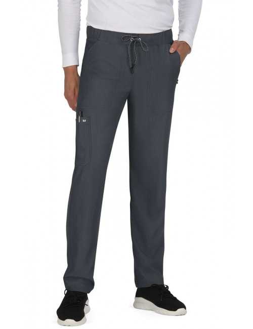 Pantalon médical Homme Koi "Make it Happen", collection Koi Next Gen (609-) gris anthracite face