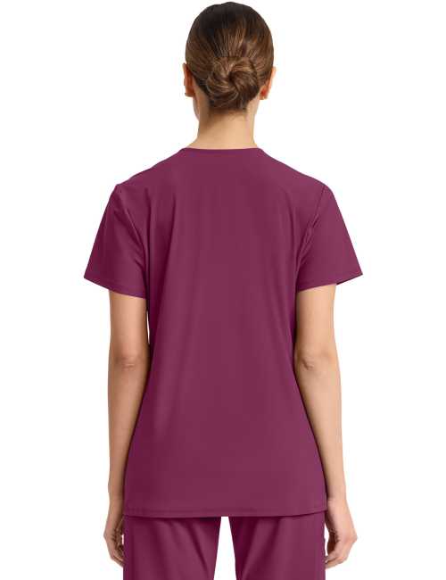 Blusa médica Cherokee Infinity Pursuit para mujer (IN647A)