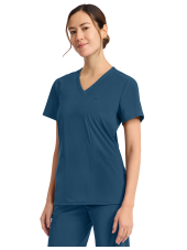 Blusa médica Cherokee Infinity Pursuit para mujer (IN647A)