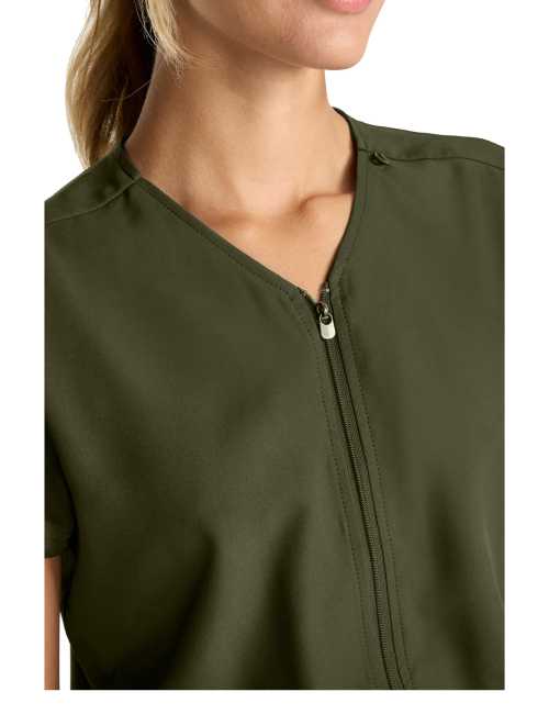 Combinaison médicale coupe jogger, zippée - Medcouture (MC510)