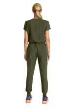 Combinaison médicale coupe jogger, zippée - Medcouture (MC510)