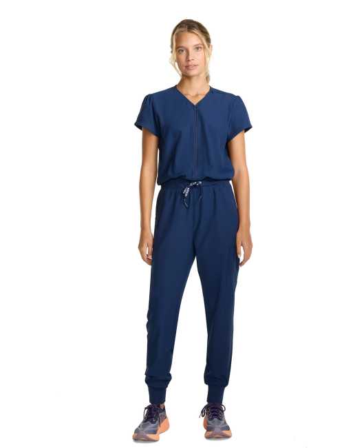 Combinaison médicale coupe jogger, zippée - Medcouture (MC510)