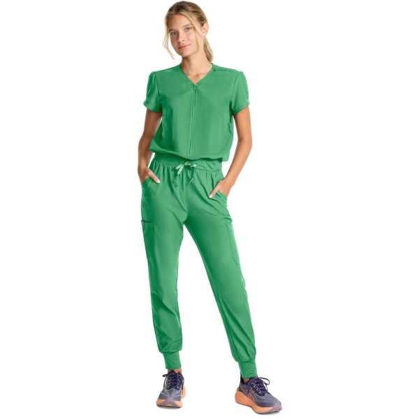 Combinaison médicale coupe jogger, zippée - Medcouture (MC510) Combinaison médicale coupe jogger, zippée - Medcouture (MC510)