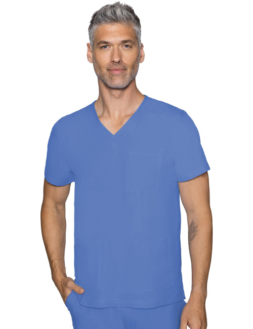 Blusa médica para hombre,...