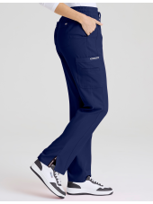 Pantalon médical femme, "Skechers", 6 poches (SKP623)