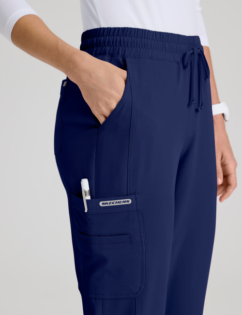 Pantalon médical femme, "Skechers", 6 poches (SKP623)