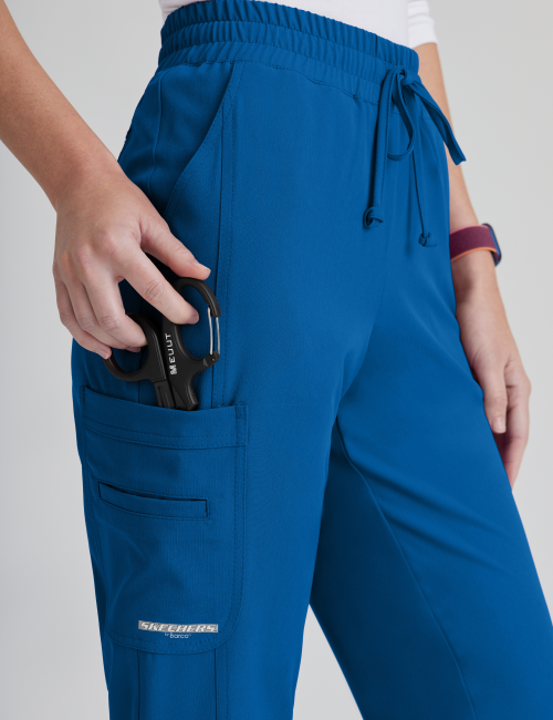 Pantalon médical femme, "Skechers", 6 poches (SKP623)