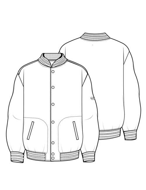 Men's Medical Jacket - Bombers, Cherokee, "Infinity Pursuit" Collection (IN528)