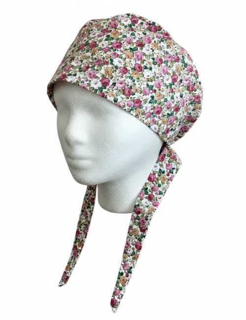 Medical cap "Little Roses" (209-12079)