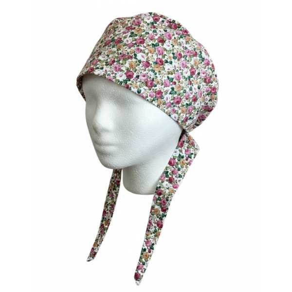 Medical cap "Little Roses" (209-12079)