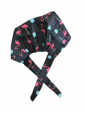 Calot médical "Flamants sur fond noir" (209-22139) 