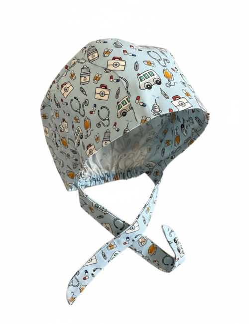 Gorro médico "medico sobre fondo azul cielo" (209-22195)