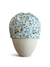 Gorro médico "medico sobre fondo azul cielo" (209-22195)