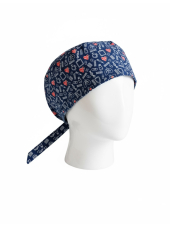 Gorro médico "Calavera navidena" (209-22299)