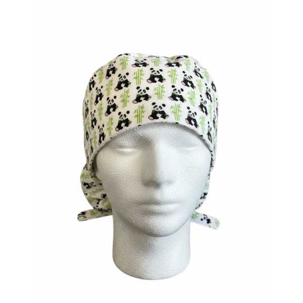 Gorro médico "panda de bambù" (209-22233)