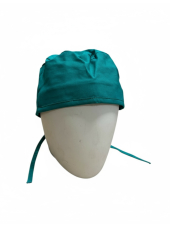 Calot lanière "Teal blue " (210-1136)