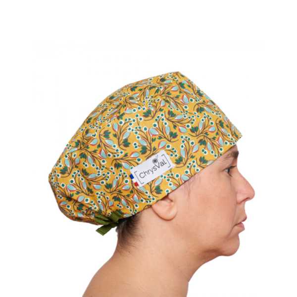 Gorro médico "Safran" 100% algodón CHRYSVAL (211-1112)