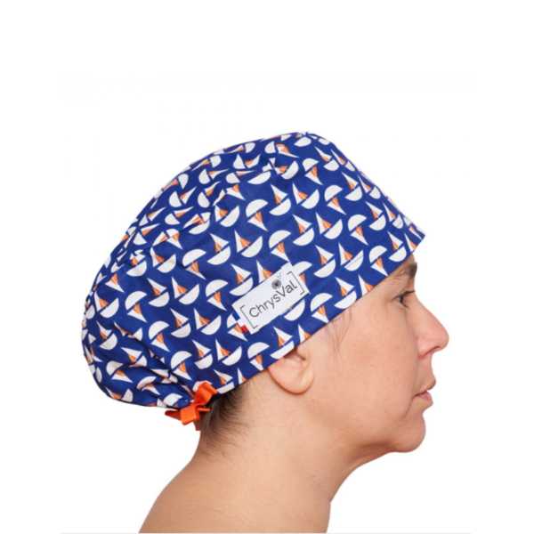 medical cap "navire" 100% cotton CHRYSVAL (211-1132)