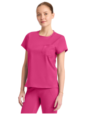 Women's Medical Gown, Medcouture APM KNIT 2 poches (MC751)