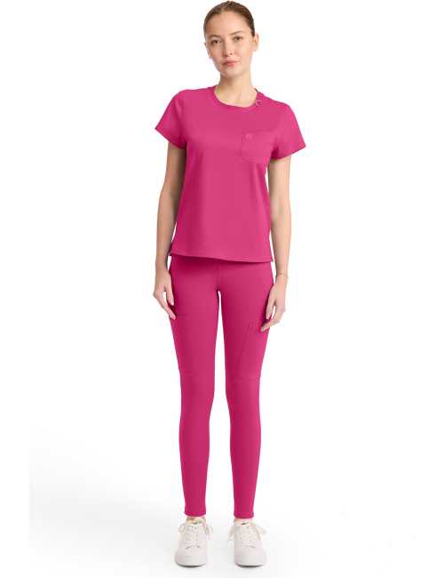 Bata médica para mujer, Medcouture APM KNIT 2 poches (MC751)