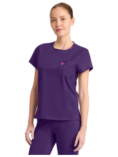 Bata médica para mujer, Medcouture APM KNIT 2 poches (MC751)