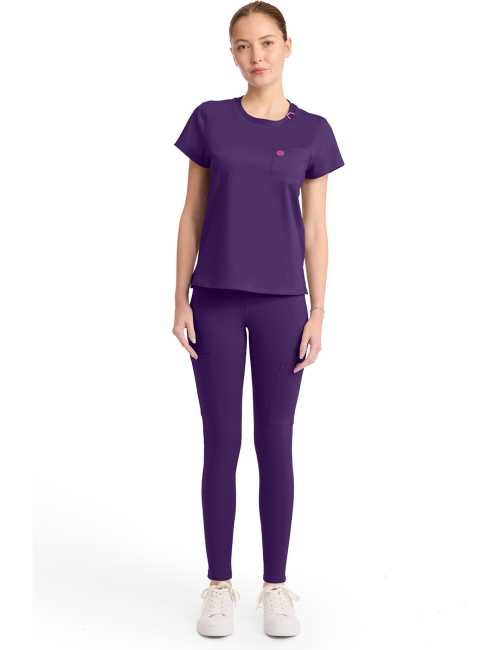 Bata médica para mujer, Medcouture APM KNIT 2 poches (MC751)