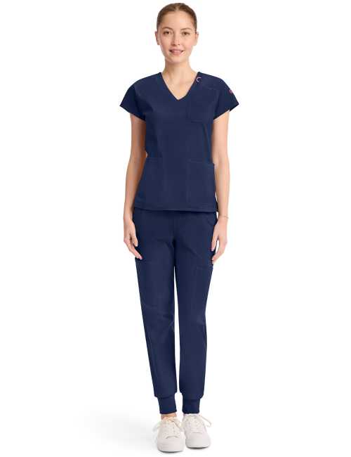 Women's Medical Gown, Medcouture APM KNIT 2 pockets (MC751)