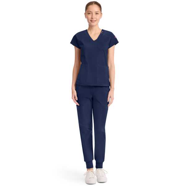 Women's Medical Gown, Medcouture APM KNIT 2 pockets (MC751)