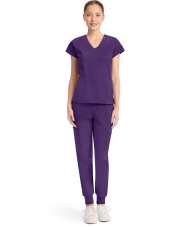 Women's Medical Gown, Medcouture APM KNIT 2 pockets (MC751)