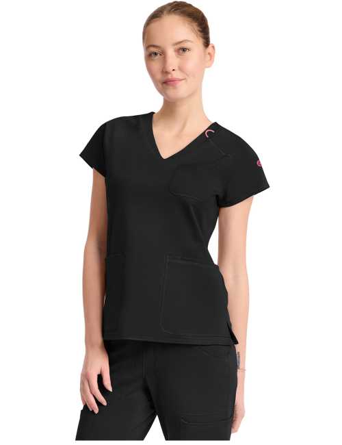 Women's Medical Gown, Medcouture APM KNIT 2 pockets (MC751)