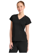 Bata médica para mujer, Medcouture APM KNIT 2 poches (MC751)