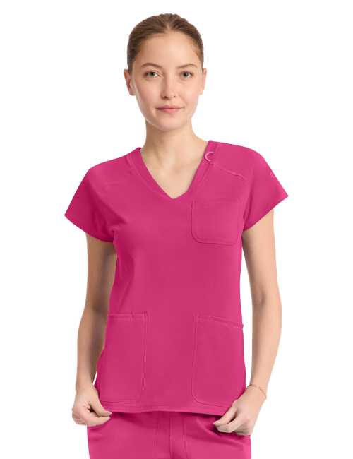 Bata médica para mujer, Medcouture APM KNIT 2 poches (MC751)