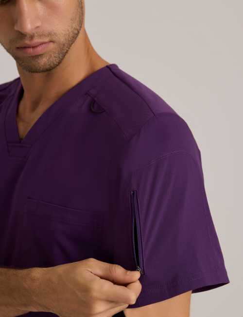 Blusa médica para hombre - Grey's Anatomy Stretch (GRST079)