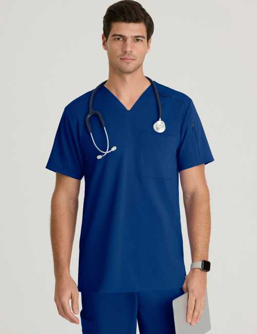 Men's Medical Blouse - Grey's Anatomy Stretch (GRST079)