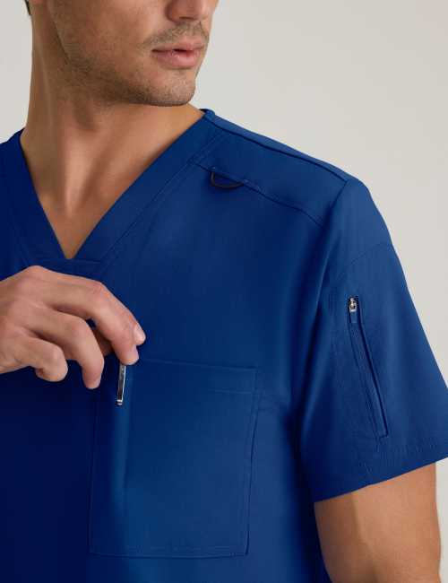 Blusa médica para hombre - Grey's Anatomy Stretch (GRST079)
