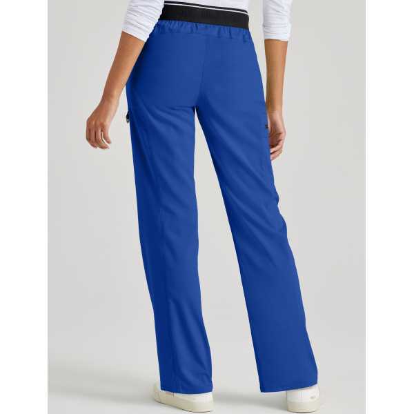 Pantalon médical droit femme, Grey's Anatomy "Stretch" 3 poches (GRSP500)