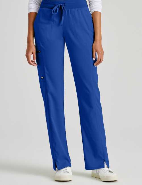 Pantalon médical droit femme, Grey's Anatomy "Stretch" 3 poches (GRSP500)
