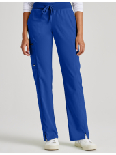 Pantalon médical droit femme, Grey's Anatomy "Stretch" 3 poches (GRSP500)
