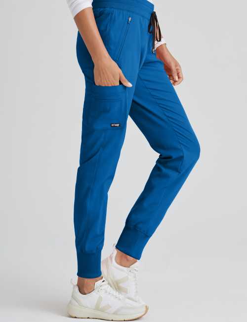 Pantalon médical jogger femme, Grey's Anatomy "Stretch" 5 poches (GRSP537)