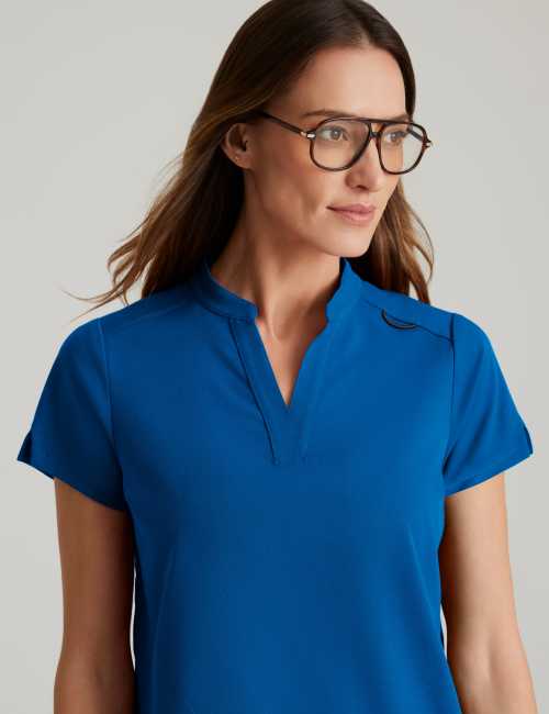 Women's "Avery" Medical Scrub Top - Grey's Anatomy Stretch (GRST230)