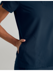 Women's "Avery" Medical Scrub Top - Grey's Anatomy Stretch (GRST230)