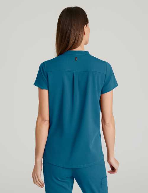 Blusa médica "Avery" para mujer - Grey's Anatomy Stretch (GRST230)