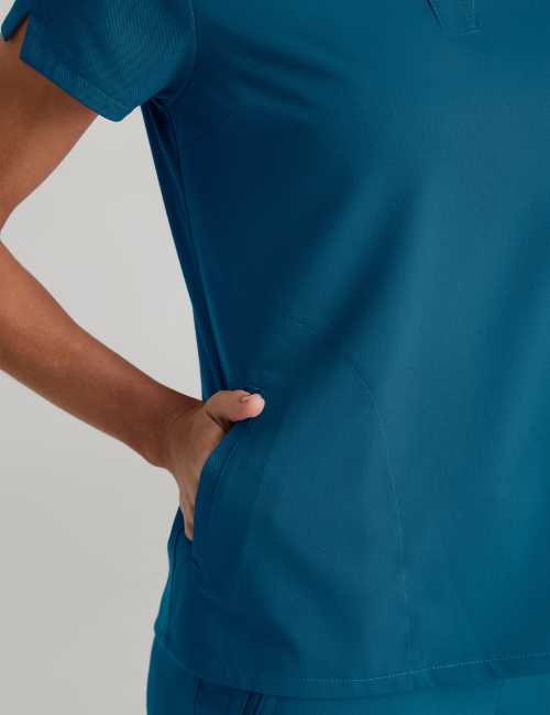 Blouse médicale femme "Avery" - Grey's Anatomy Stretch (GRST230)