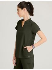 Blusa médica "Avery" para mujer - Grey's Anatomy Stretch (GRST230)