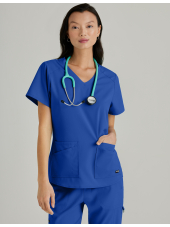 Blusa médica para mujer - Grey's Anatomy Stretch (GRST011)