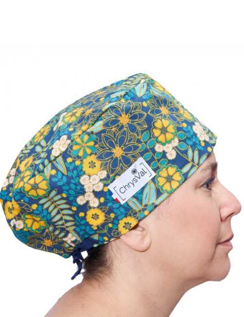 Gorro médico "PAC MAN" 100% algodón CHRYSVAL (211-898)