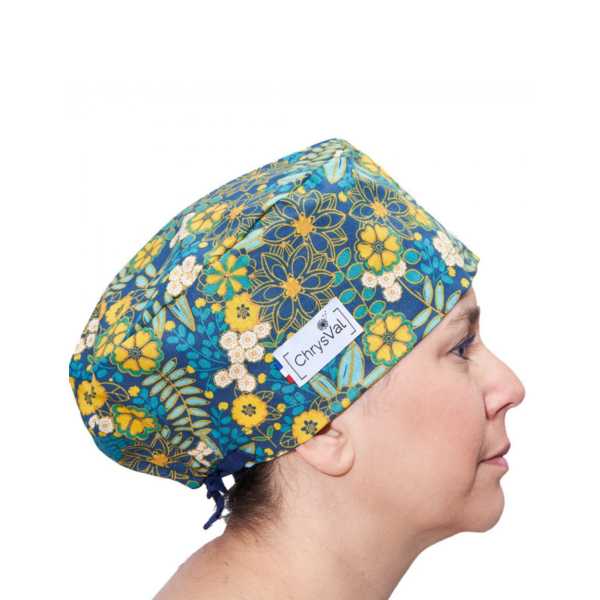 medical cap "PAC MAN" 100% cotton CHRYSVAL (211-898)